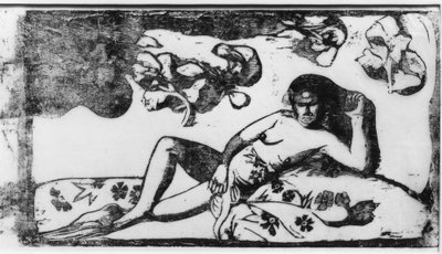 Te Arii Vahine-Opoi von Paul Gauguin